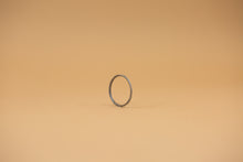 Load image into Gallery viewer, textured square stacking ring
