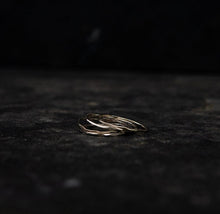 Load image into Gallery viewer, Ultra Thin Hammered Ring in Sterling Silver
