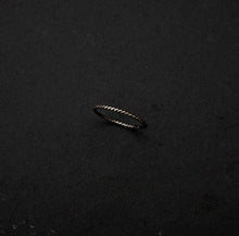 Load image into Gallery viewer, Twisted Stacking Ring in Sterling Silver
