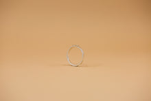 Load image into Gallery viewer, Textured Disk Ring in Sterling Silver

