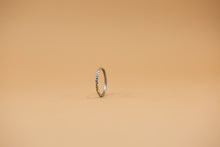 Load image into Gallery viewer, Textured Round Ring in Sterling Silver
